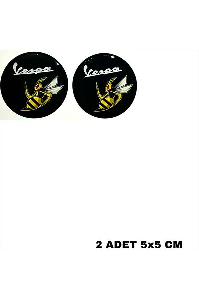 Fatih PHOENIX STICKER VESPA DROP LOGO