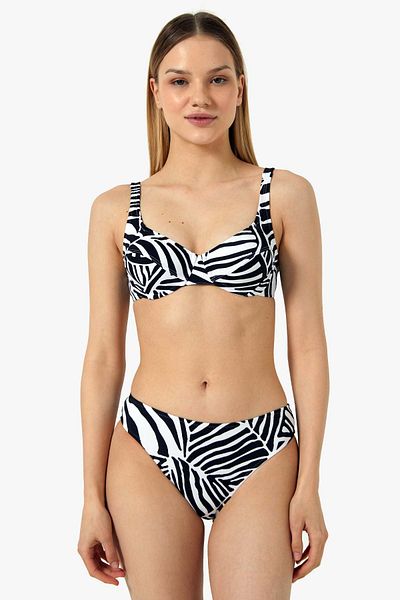 AYYILDIZ 40628 Black Recovery Bikini Set