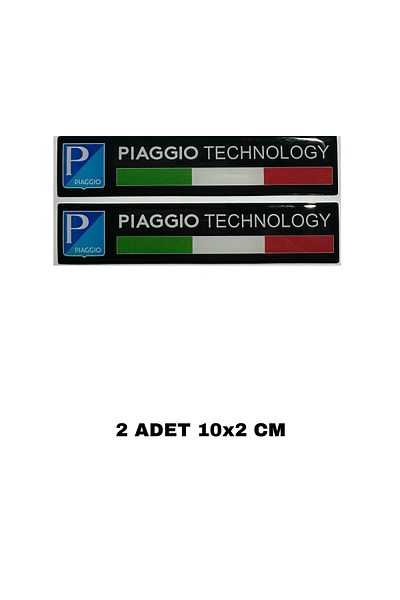 Fatih Poaggıo5 PHOENIX STICKER PIAGGIO TECHNOLOGY DROP LOGO