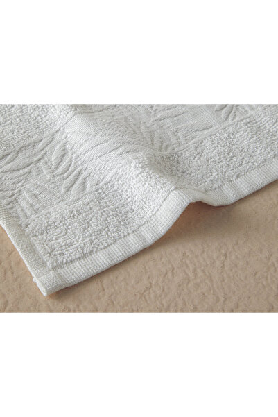 English Home Набір бавовняних жакардових рушників для обличчя Branch 50x80+30x45 см, екрю