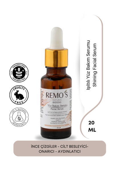 RemosNatural Shining Yüz Bakım Serumu