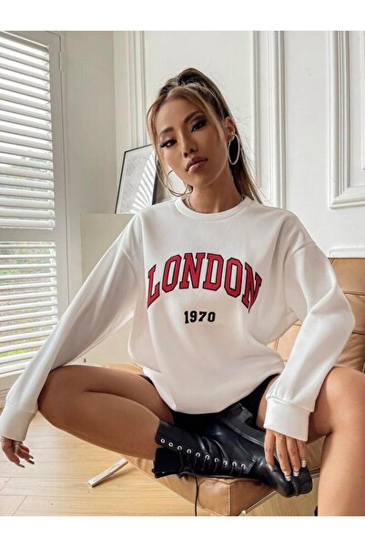 Sebesta Fashion SEBESTA FASHION LONDON PRINTED 2THREAD BARDEN سويت شيرت كبير ...