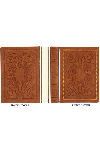Victoria's Journals Vintage Old Book Notebook 14X20 Brown
