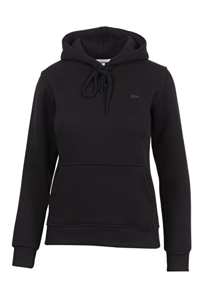 BSM Жіночий високоякісний з капюшоном, 3 нитками шардоном, спортивний з кишенями-кенгуру, зимовий світшот