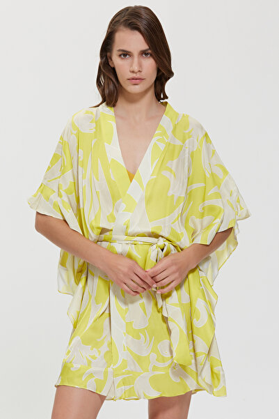 Dahlia Bianca Liza Kısa Kimono
