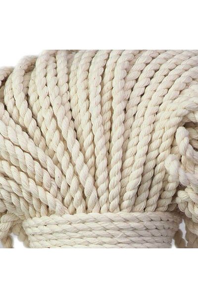 Ritzz Βαμβακερό σχοινί 3mm 2 Twist Ecru (330G)