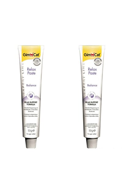 Gimcat Relax 50 gr Anti-stress Paste Kedi Macunu Relax Sakinleştirici 50 gr X 2 Adet