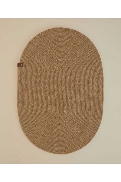 BirceHome Hand Woven Jute, Patterned Doorstep, Doormat, Bathroom Mat, Balcony Mat, gift, Houseware.