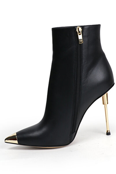 OZ DOROTHY Siyah Topuklu Deri Bot