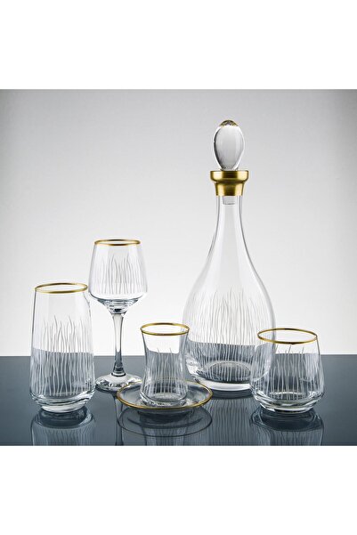 Barok 61 Parça 12 Kişilik Olimpos Gold Su Takımı