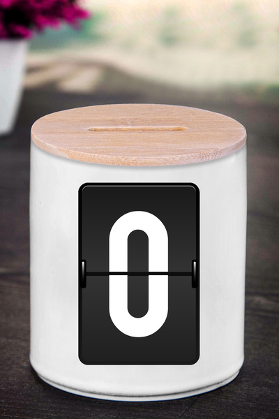 yhfoto Kasica prasica sa slovom O (KERAMIKA) - Vrpca O - K36