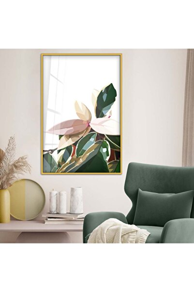 Zevahir Mobilya Dekorasyon Αθραυστικό γυάλινο ζωγραφική με μοτίβο με χρυσό με...