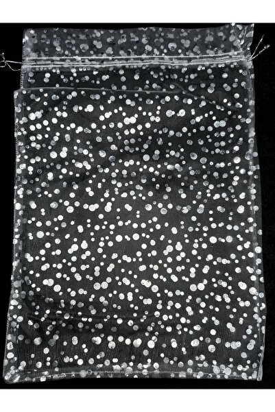 yörük tuhafiye Tül Kese ,Gümüş Puanlı (50 Adet ) (24X34 CM) Çeyiz , Dügün Havlu Boy. Hediyelik, Bohça Boy