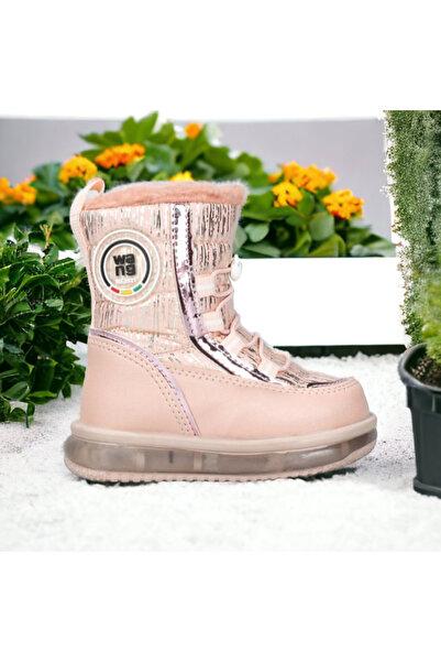 PATİK BEBE Ελαφριές και ευέλικτες παιδικές μπότες χιονιού με γούνα για κορίτσια και μωρά