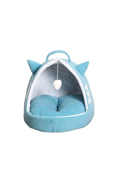 Alp Turquoise Cat Dog Bed Nest