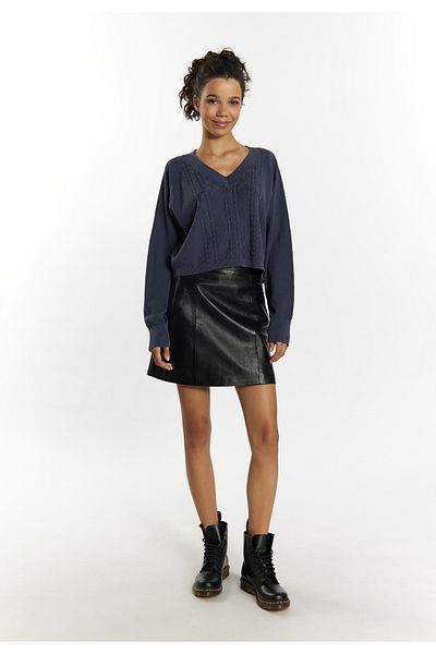 myMo ROCKS Strick Pullover blonda