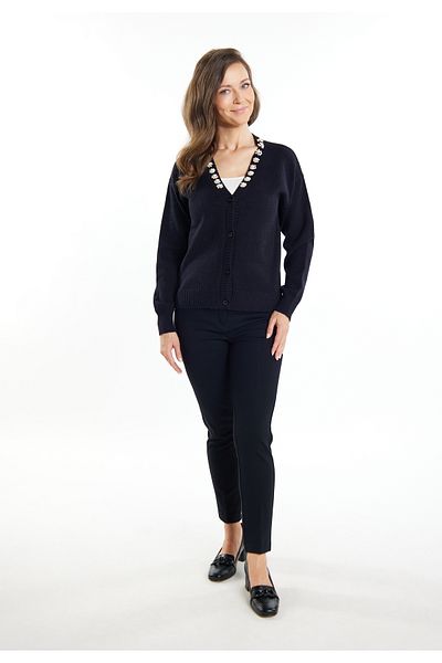 USHA Cardigan mit Perlen sivene