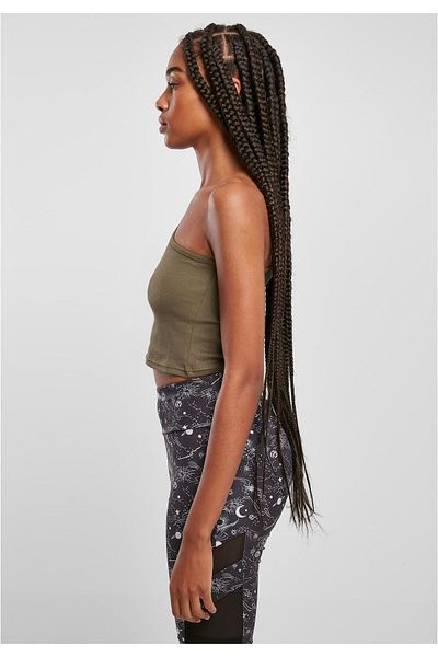 Urban Classics Kurzes, asymmetrisches Damenoberteil für Damen