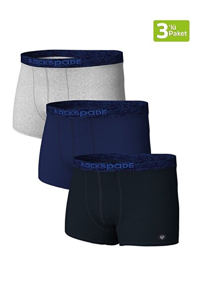 Blackspade Ανδρικά Boxers 3 Pack Μοντέρνα Βασικά 9473