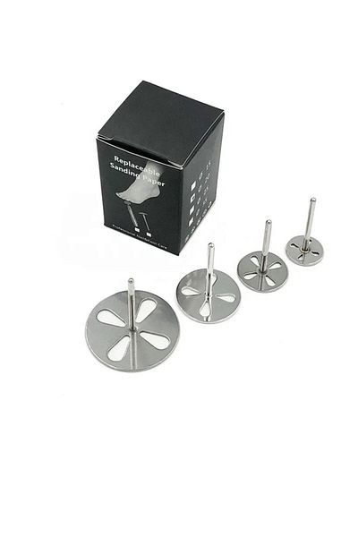 Vıola Project Stainless Steel Pododisk /35mm Metal Disc Pedicure Burr Foot Callus Sander Drill Bit