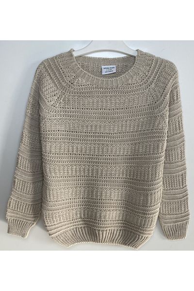 Nisrakids Children's Knitwear Sweater - Long Sleeve and Soft Textured Casual Model