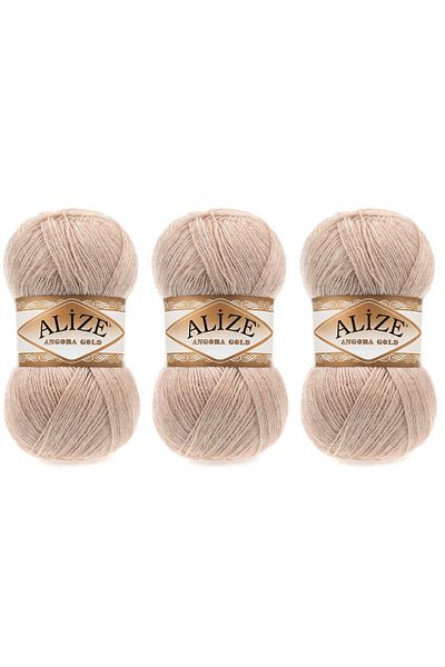 Alize Νήματα πλεξίματος χειρός Angora Gold 100 Gr 3 ΤΕΜ