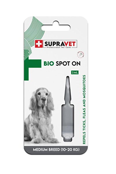 Supravet Orta Irk Köpek Deri Ve Tüy Bakım Damlası 10-20 Kg