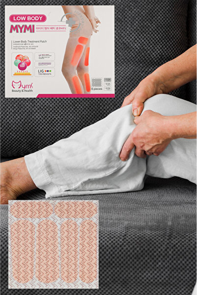 Dahaus 1 Paket 6 Adet Alt Vücut ve Bacak Bakım Bantları Bantları Isı Bantları LOWBODY40