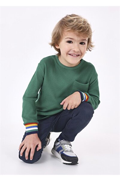 MAYORAL سترة تريكو للأولاد باللون الأخضر 4031