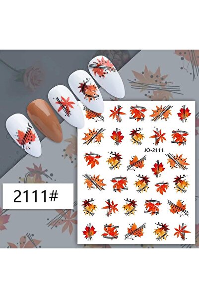 adanil Sonbahar Yaprak Sticker J0-2111