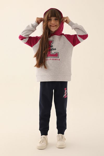 ROLY POLY Girl's Long Sleeve Tracksuit Set Three Threads