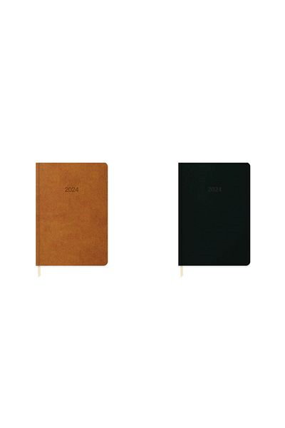 KESKİN COLOR Keskin Color Thermo Leather 2024 Daily Agenda 16x24 (2 pieces)