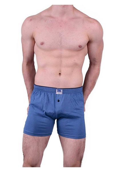 Berrak 1099 Cotton Wide Cut Ανδρικά Boxers Συσκευασία των 6