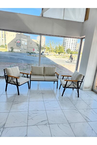 demirhanlar mobilya 2-1-1 Bahçe balkon cafe, çayseti Koltuk Takımı ofis Kollt...