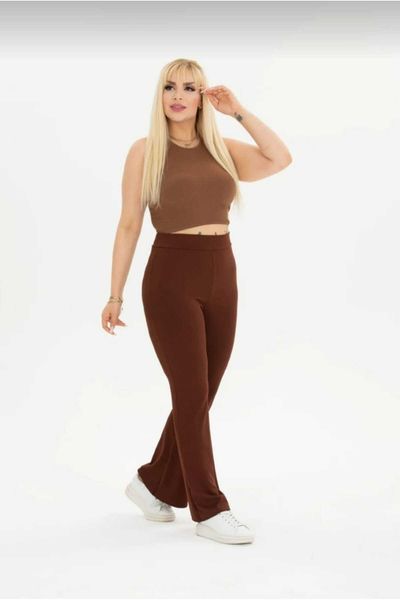 Brown Plus Size Leggings