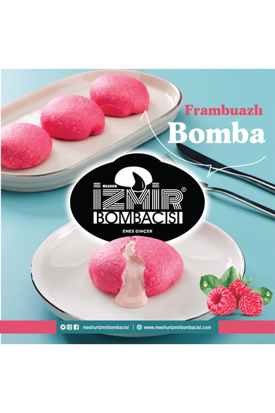 Meşhur İzmir Bombacısı Enes Dinçer Frambuazlı İzmir Bombası 6'lı Kutu