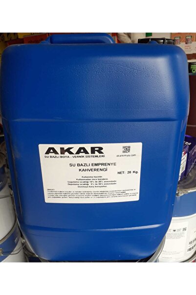 Akar . Emprenye Şeffaf Rengi 20 Kg. Kurtlanmayı Önler