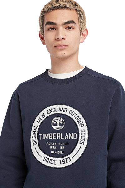 Timberland Pánská mikina Ls Elevated Brand Carrier Crew - TB0A6FRM