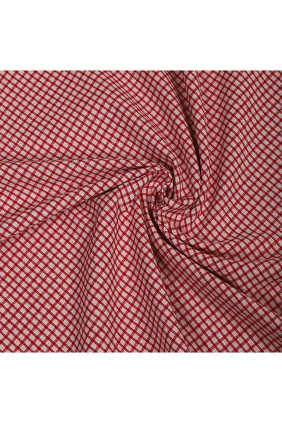 KAMİZ Gingham Washed Fabric - Table Cloth-Picnic Cloth-Service Napkin