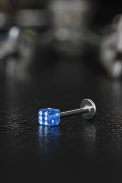 depozoom Cerrahi Çelik Kıkırdak Tragus Helix Labret Zar Piercing