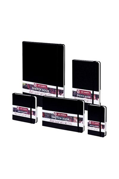 Talens Art Creation Sketch Books Sketchbook 140grBlack Color All Sizes