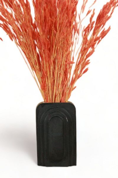 Evene Vase Small Vase Tabletop Vase Home Decoration Vase Black Color Model 18