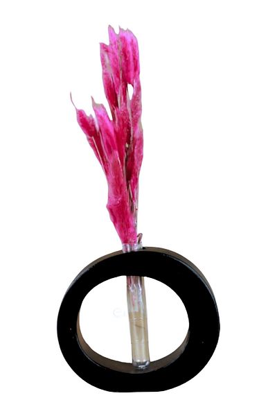 Evene Vase Small Vase Tabletop Vase Home Decoration Vase Black Color Model 25