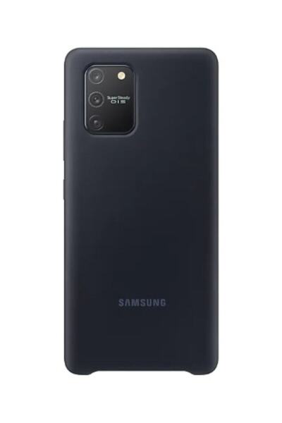 Telefon Aksesuarları Samsung Galaxy S10 Lite Silikon Kılıf - Siyah - Ef-pg770tbegww