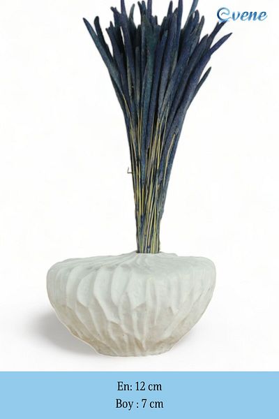 Evene Vase Small Vase Tabletop Vase Home Decoration Vase White Color Model 24