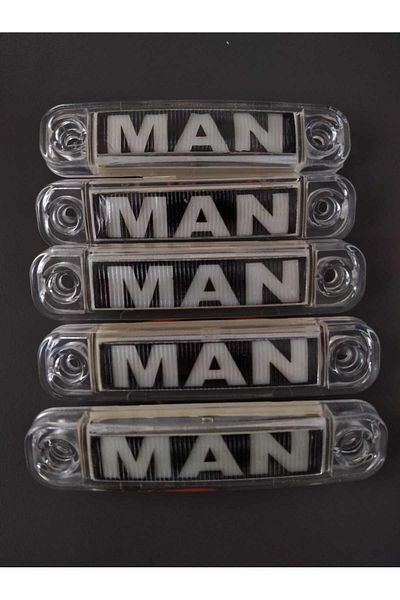 Nisan Man Written Finger Lamp White LED Imprint 5 Pieces