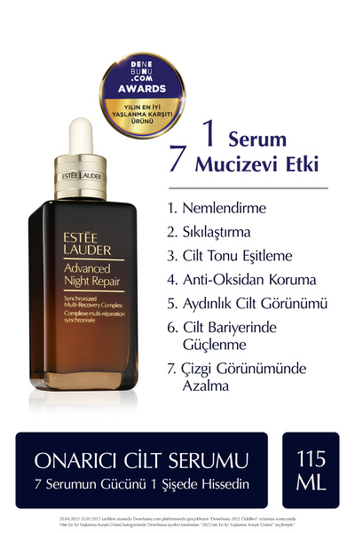 Estee Lauder Yaşlanma Karşıtı Serum - Advanced Night Repair Onarıcı Gece Seru...