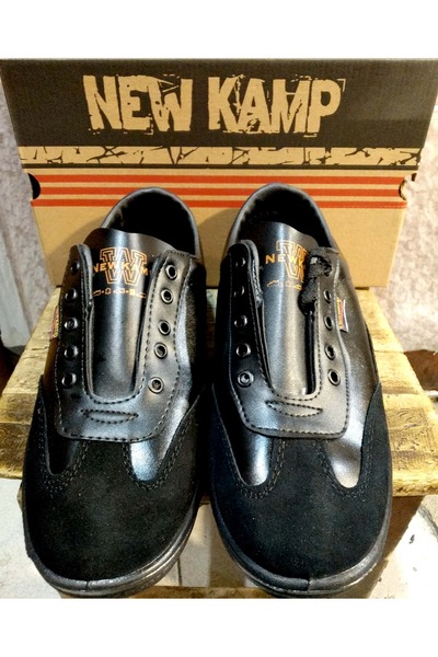 Newkamp İş Ayakkabısı, Siyah Renk, Sağlam, Rahat, Hafif, Kullanışlı.