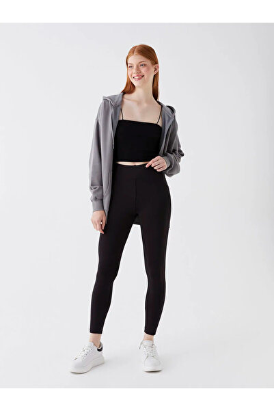 LC Waikiki Elastické ploché dámske športové legíny city