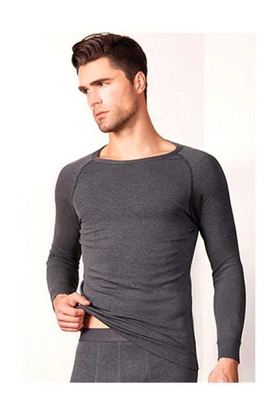 Berrak Ανδρικό Smoked Thermal Top Εσώρουχο 10 Περιοχών